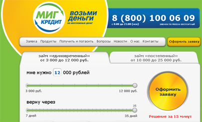 МигКредит рассказал про микрофинансирование в России МигКредит рассказал про микрофинансирование в России