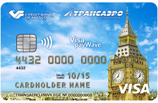 VISA Gold МКБ Трансаэро