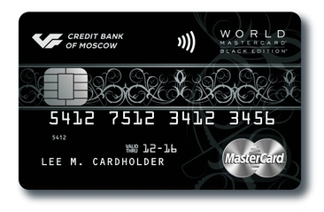 World MasterCard Black Edition от Московского кредитного банка